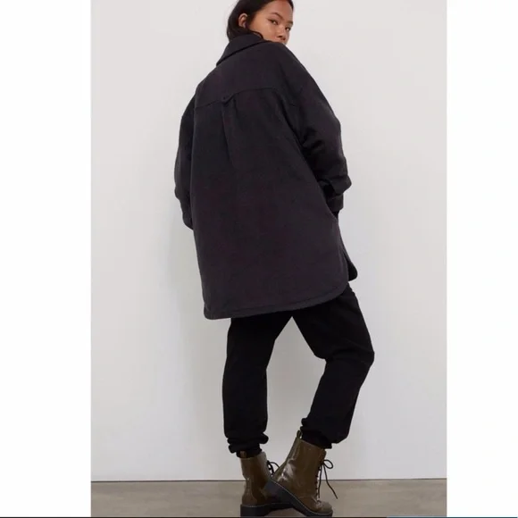 Kangol x H&M Oversized Shacket - Picture 3 of 7